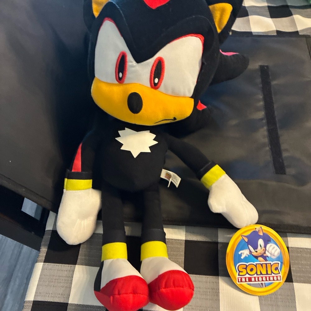 Sonic the hedgehog stuffed animal